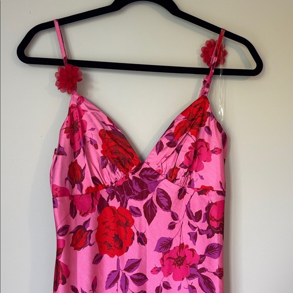Crystal Sky Floral Pink Maxi Dress size small - Picture 11 of 11